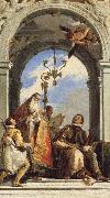 Giovanni Battista Tiepolo Saints Maximus and Oswald oil painting